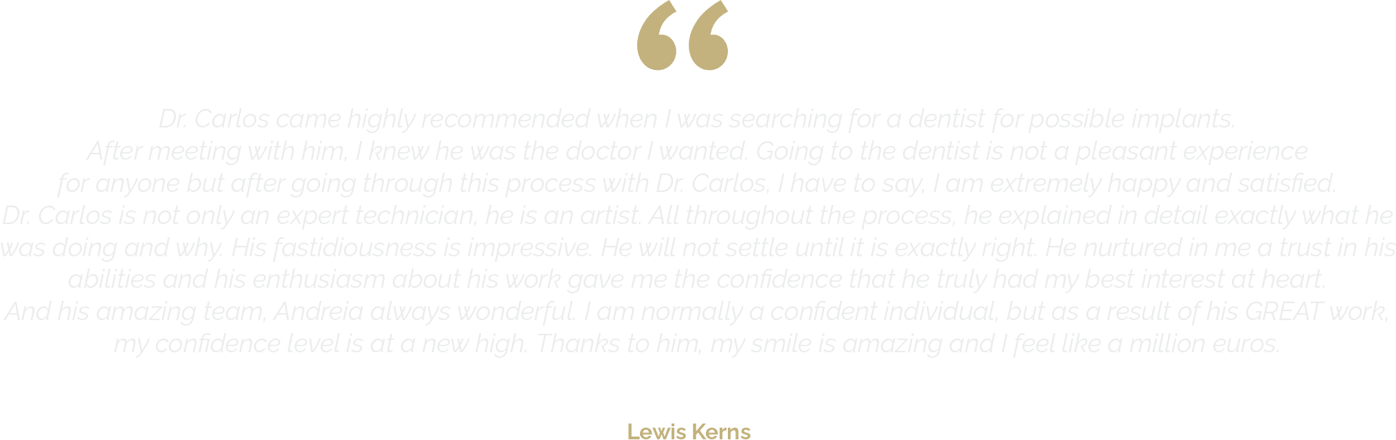 TESTEMUNHOS_Lewis Kerns